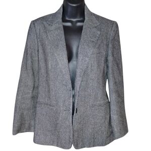 Hudson's gray wool blazer size 8 great condition